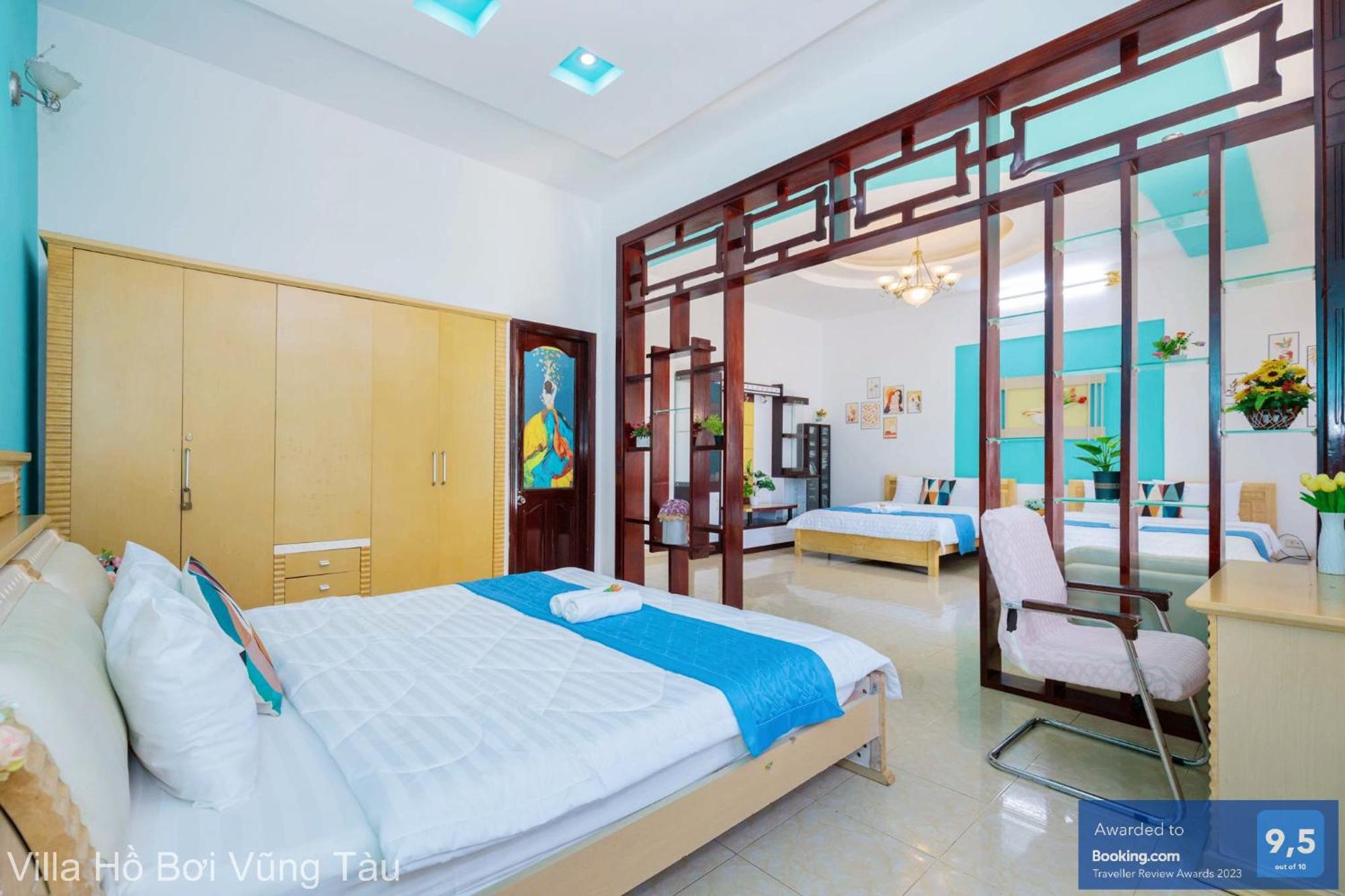 Villa San Vuon Gan Bien Bai Sau - Free Bida - Dan Karaoke Vung Tau Esterno foto