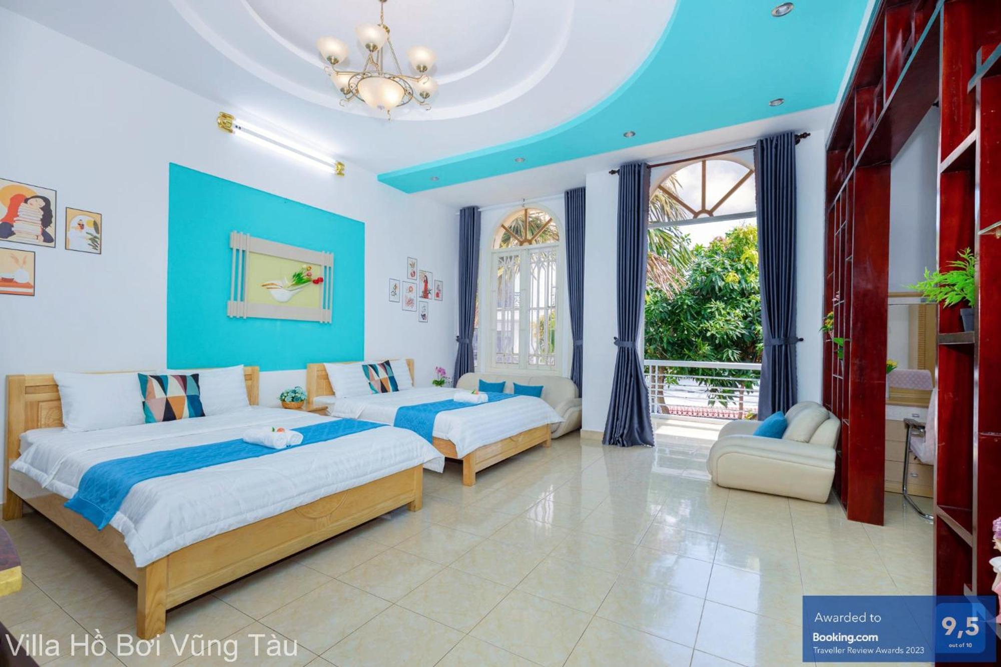 Villa San Vuon Gan Bien Bai Sau - Free Bida - Dan Karaoke Vung Tau Esterno foto
