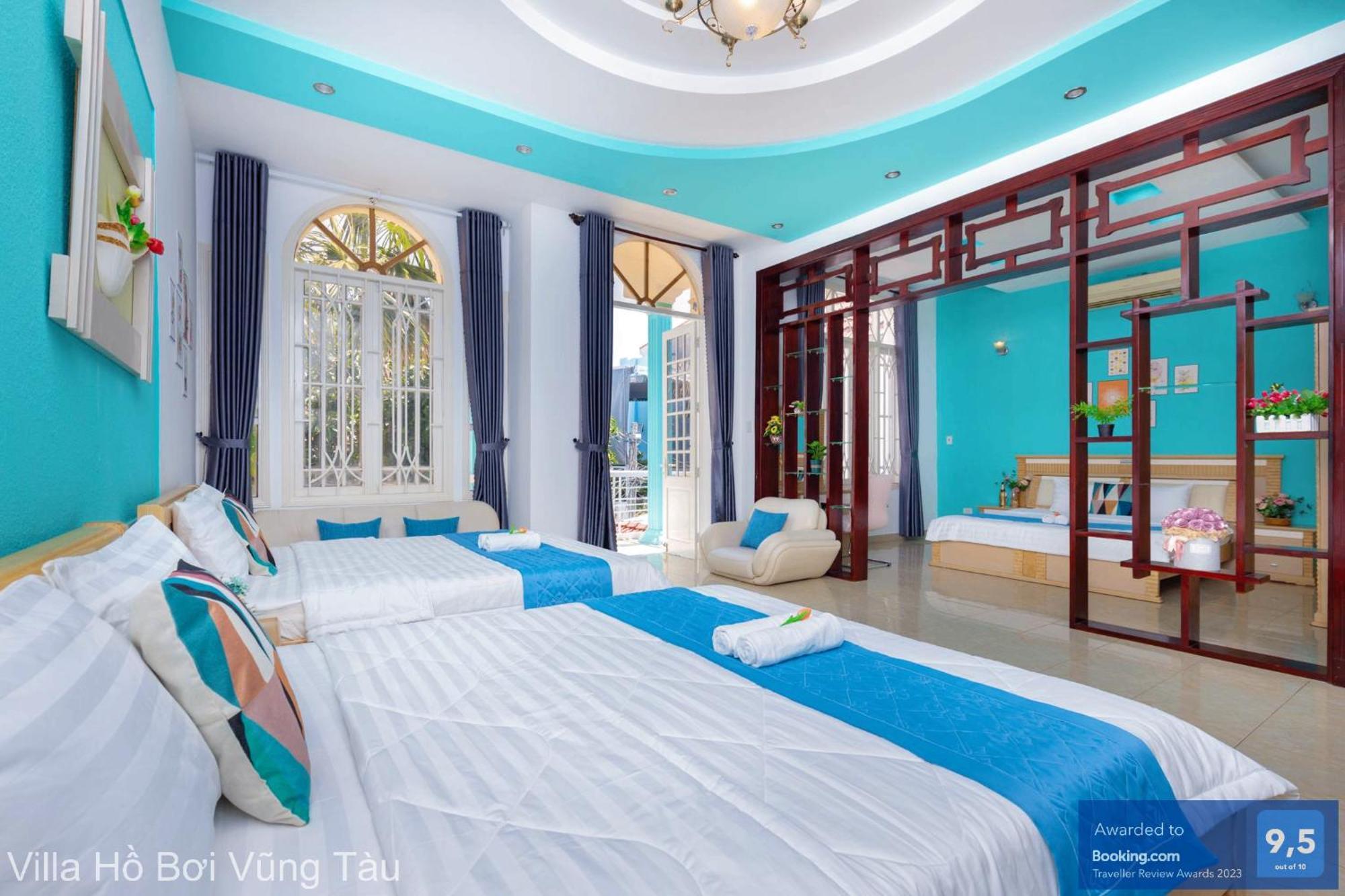 Villa San Vuon Gan Bien Bai Sau - Free Bida - Dan Karaoke Vung Tau Esterno foto
