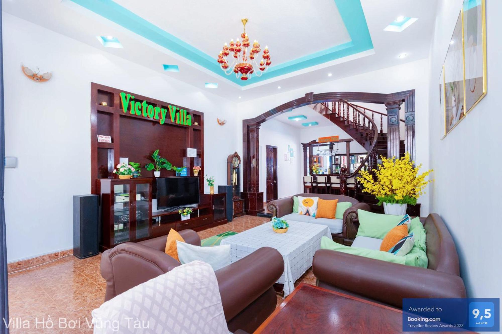 Villa San Vuon Gan Bien Bai Sau - Free Bida - Dan Karaoke Vung Tau Esterno foto