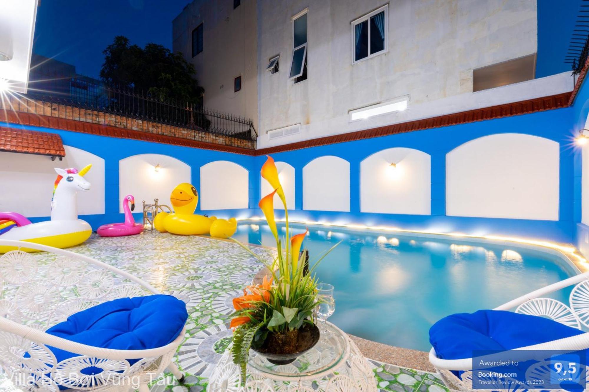 Villa San Vuon Gan Bien Bai Sau - Free Bida - Dan Karaoke Vung Tau Esterno foto