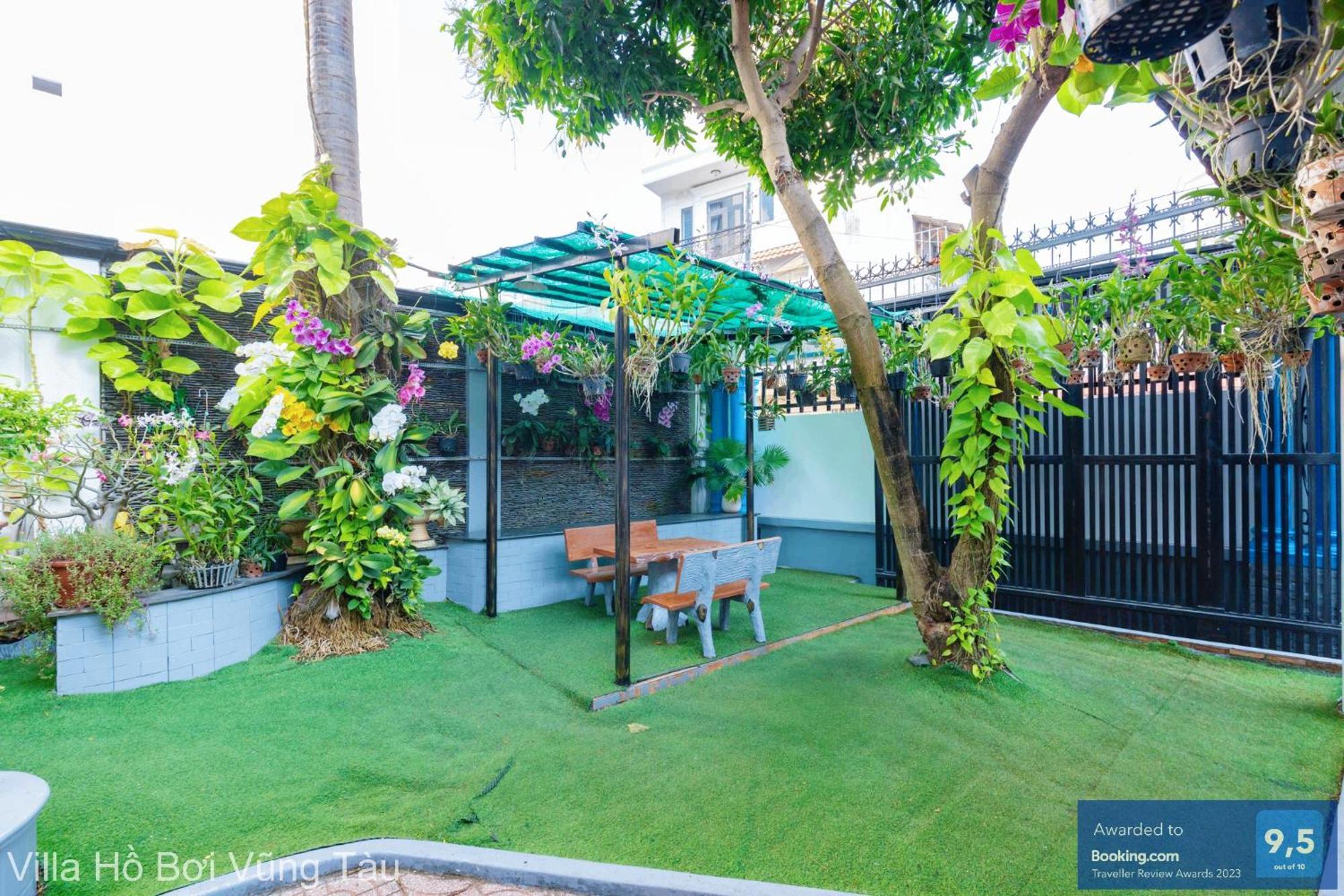 Villa San Vuon Gan Bien Bai Sau - Free Bida - Dan Karaoke Vung Tau Esterno foto