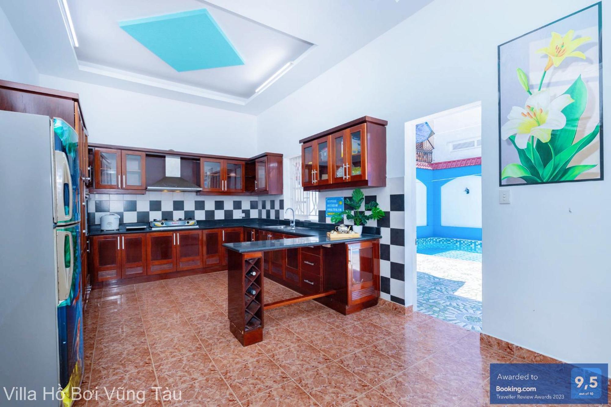 Villa San Vuon Gan Bien Bai Sau - Free Bida - Dan Karaoke Vung Tau Esterno foto
